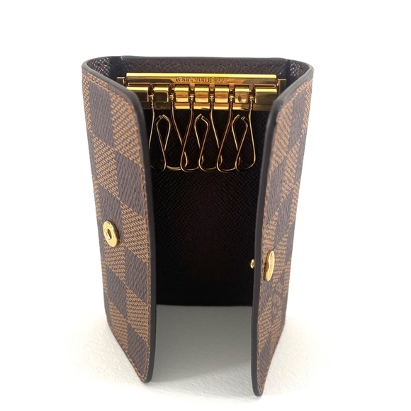 Louis Vuitton Damier Ebene 6 Key Holder - Picture 1 of 3
